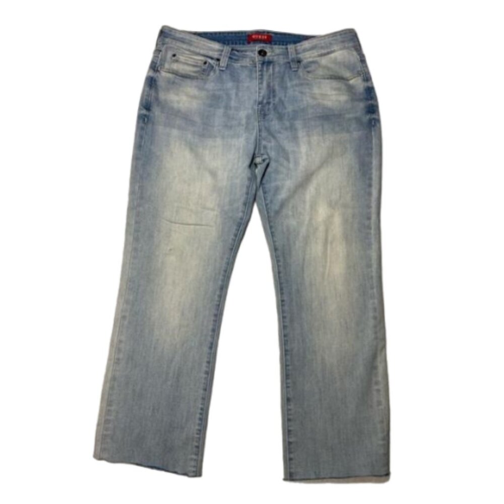Guess Men's Del Mar Fit Light Wash Jeans Size 38 W #1594 - Picture 2 of 12